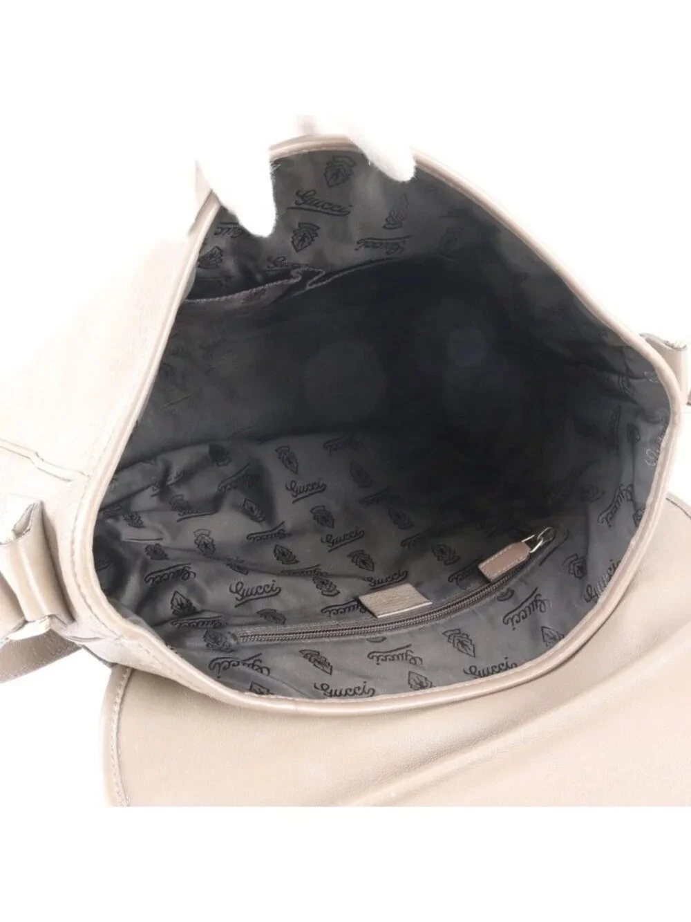 Gucci Guccissima Leather Shoulder Bag Crossbody Messenger Business